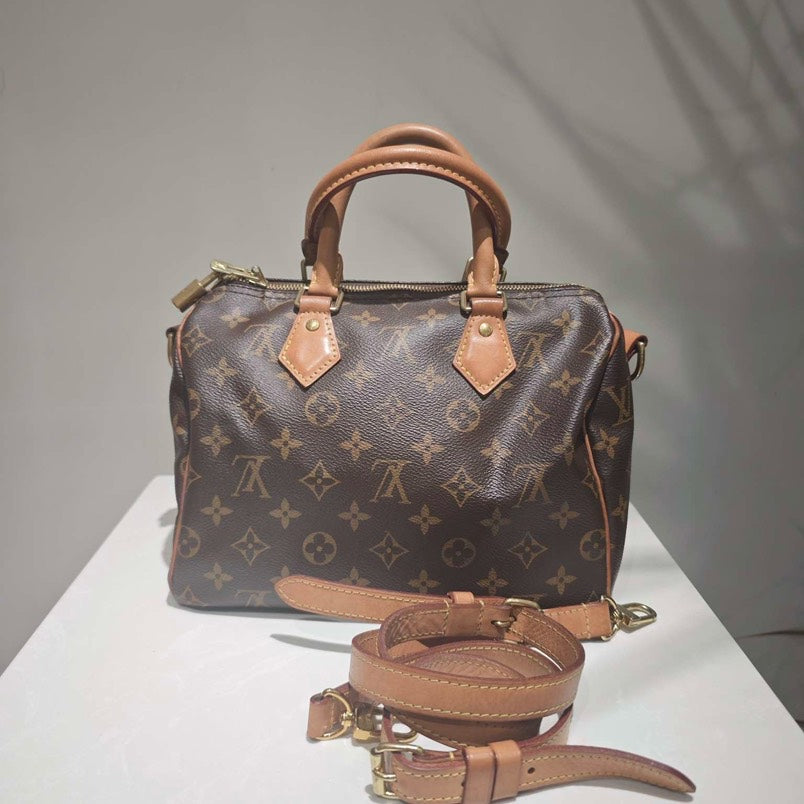 Louis Vuitton Monogram Canvas Brown Top Handle Bag