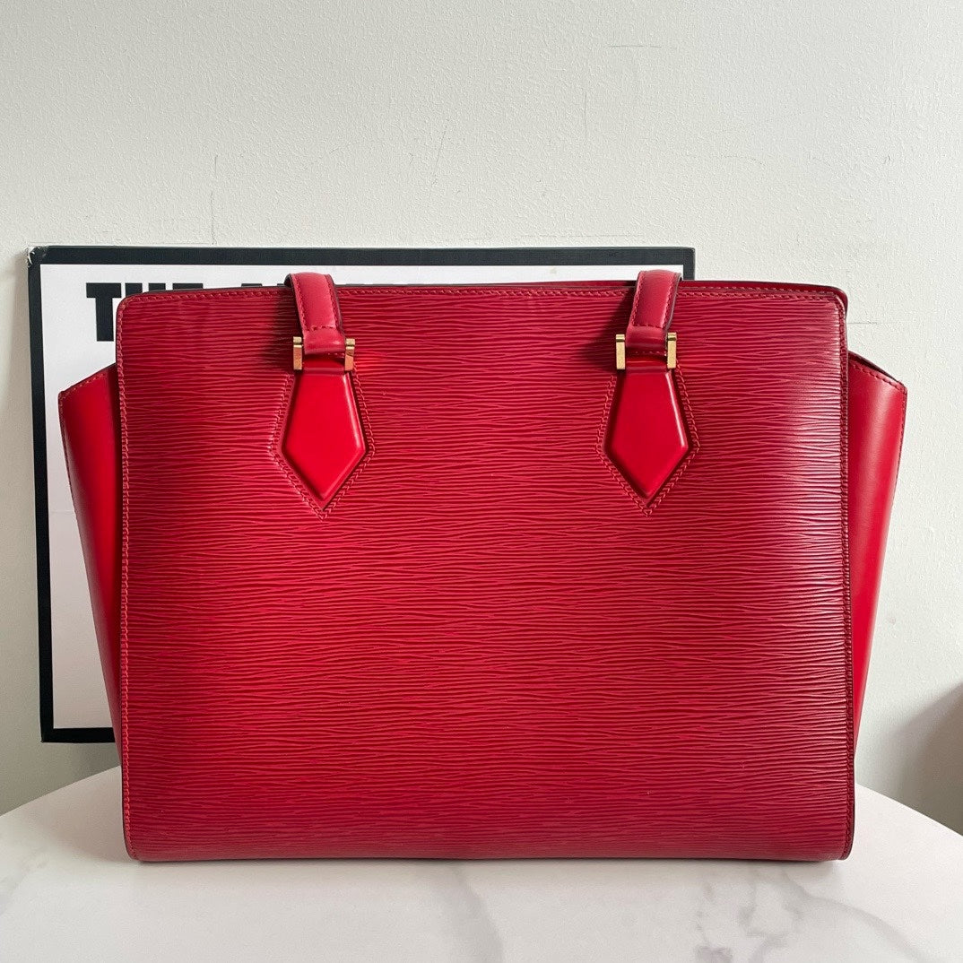 ?? Louis Vuitton Epi Leather Tote Bag (1998) #13403