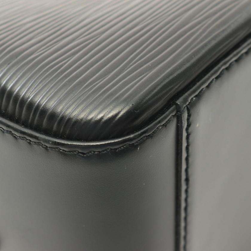 LOUIS VUITTON Sablon Epi Noir Handbag Leather Black - A
