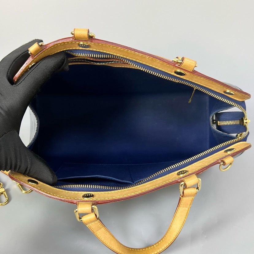 Louis Vuitton Brea Bag 33*24cm Blue XJ11595