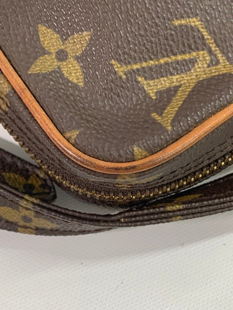 Louis Vuitton Monogram Canvas Crossbody Bag - Brown Messenger