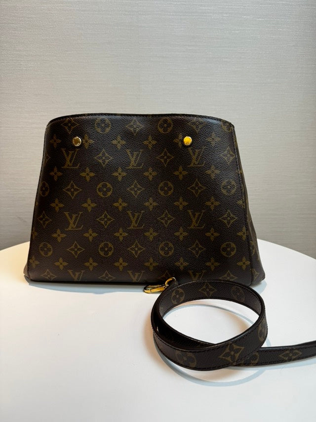 Louis Vuitton Trocadero Monogram Brown Crossbody Bag