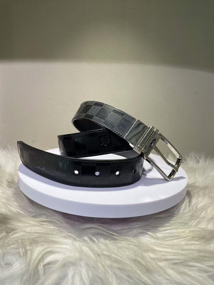 Louis Vuitton Damier Graphite Belt Size 95