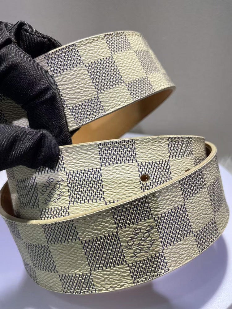 Louis Vuitton Damier Azur Belt Size 100 Belt