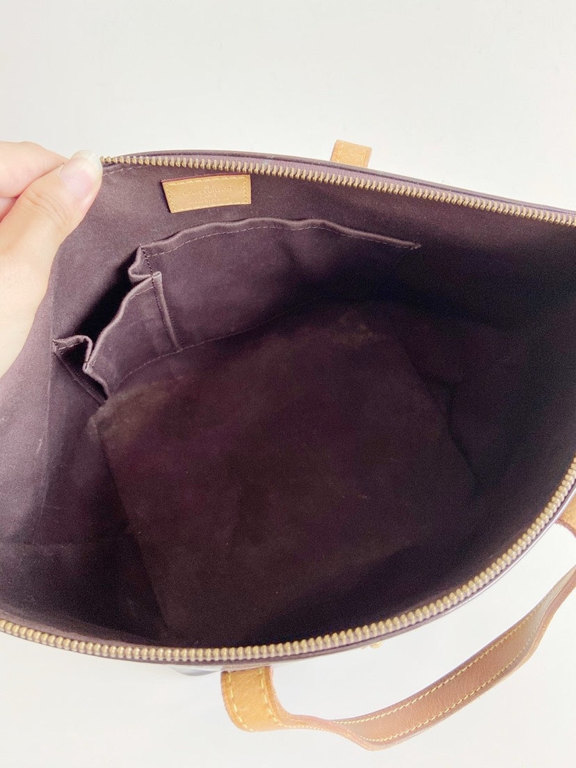 Louis Vuitton Patent Leather Bag 23*19cm Cherry