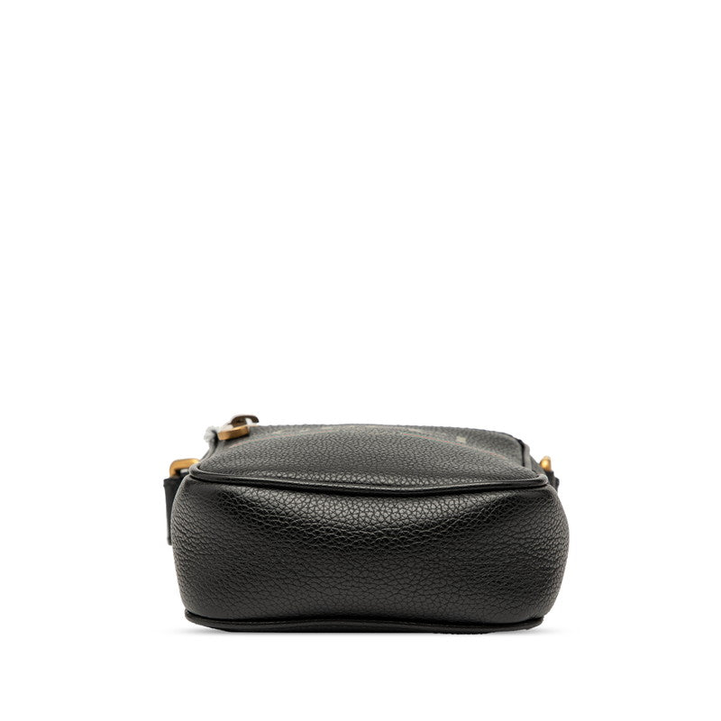 Gucci Sheline Line Leather Shoulder Bag
