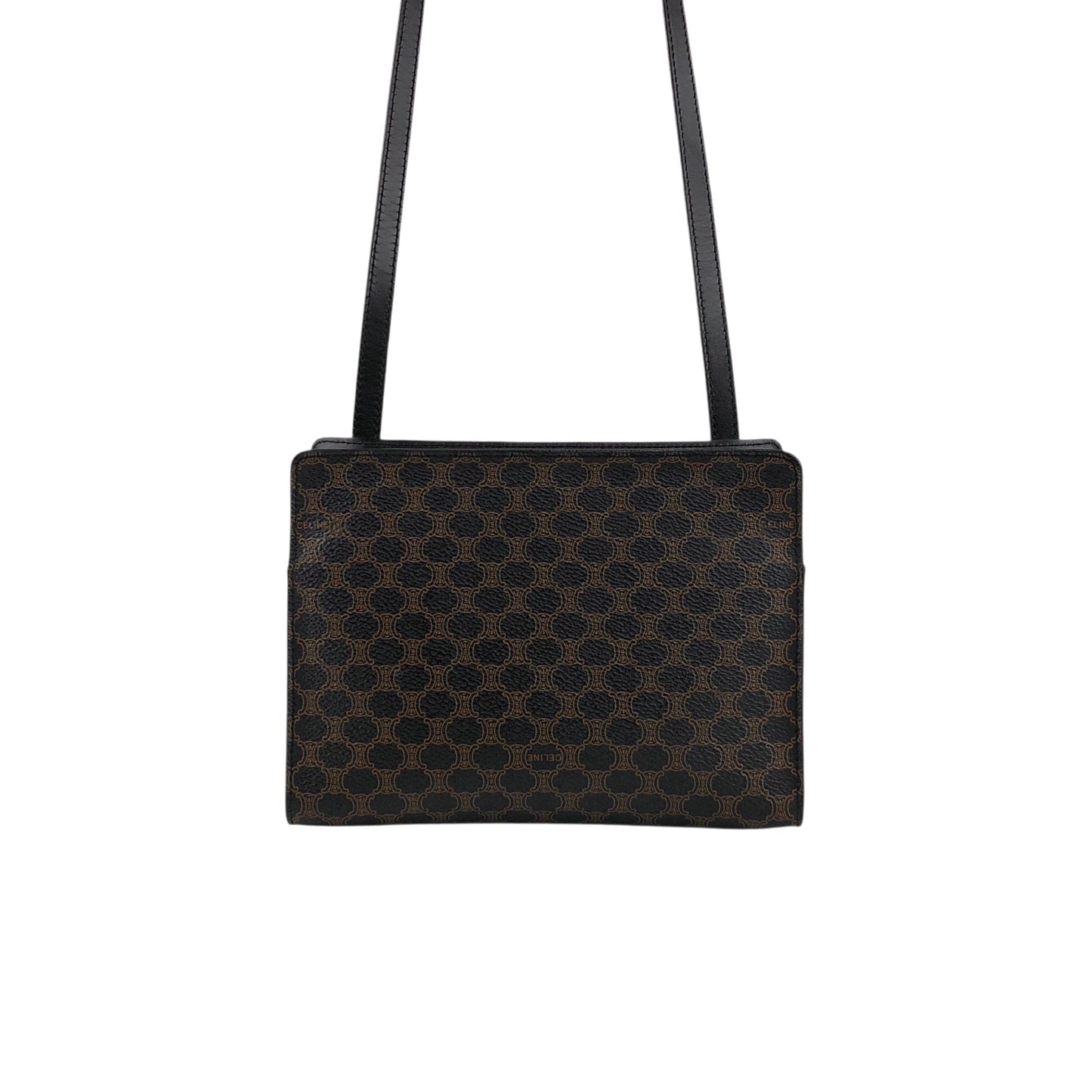 CELINE Macadam Shoulder bag Black