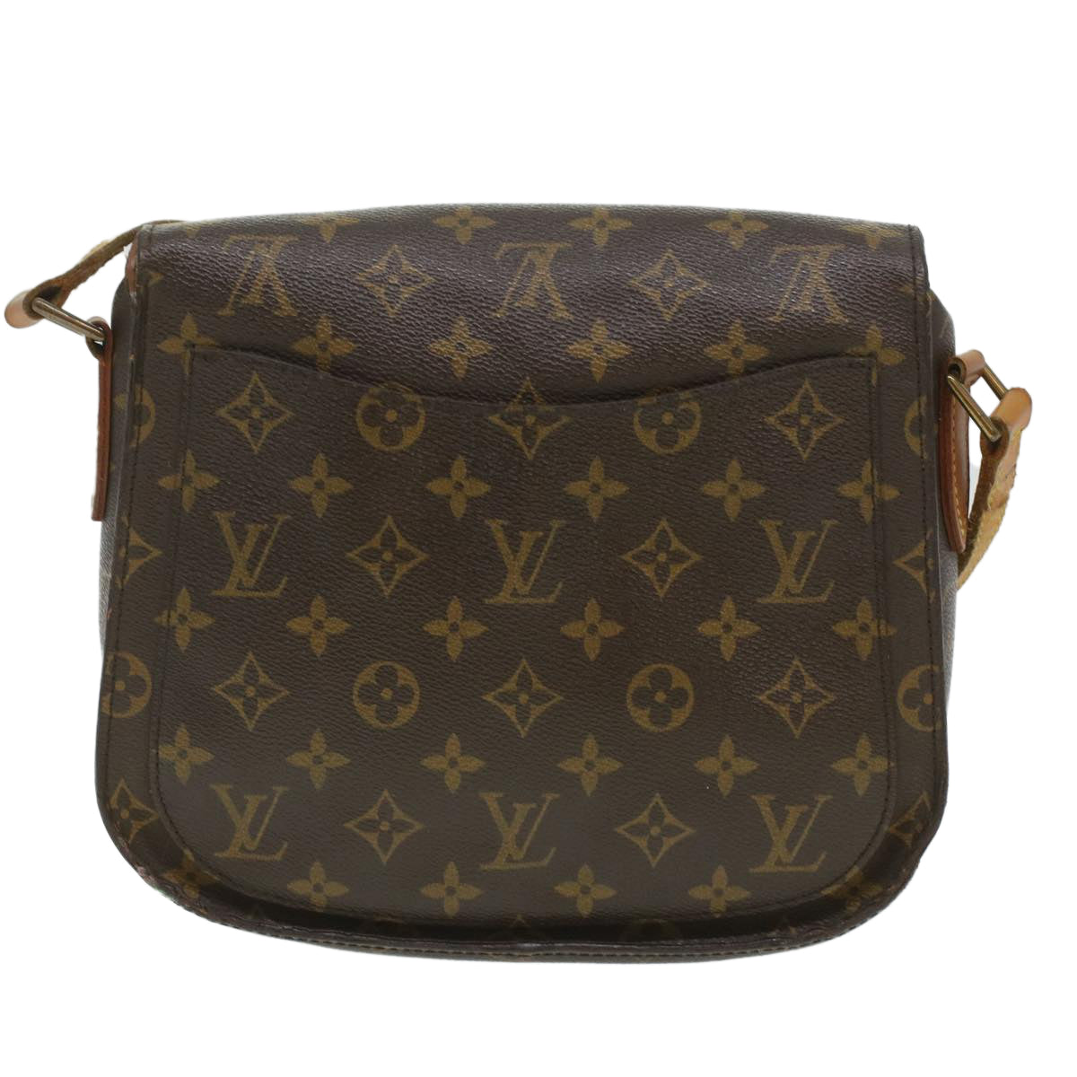 LOUIS VUITTON Monogram Saint Cloud GM Shoulder Bag LV Auth rd4280