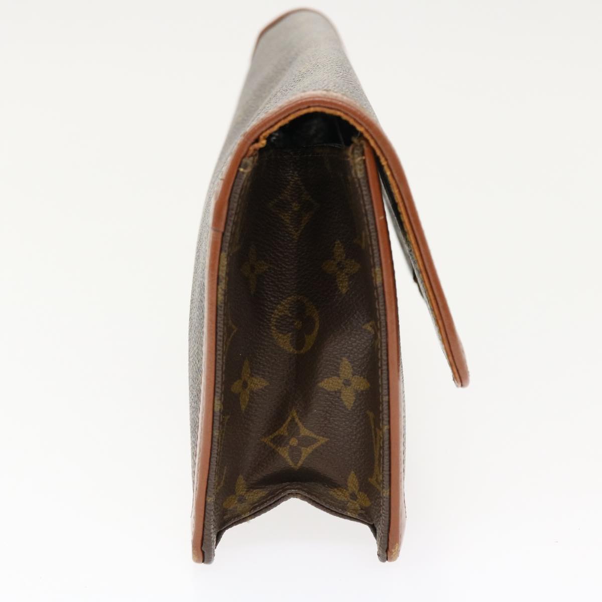 LOUIS VUITTON Monogram Pochette Dam Clutch Bag LV Auth rd4335