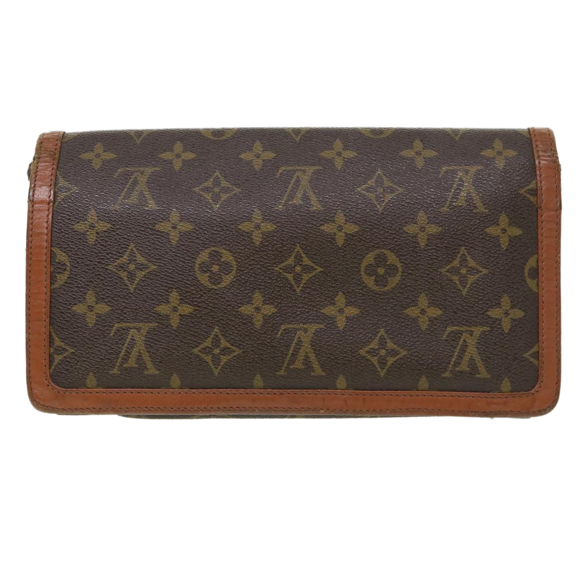 LOUIS VUITTON Monogram Pochette Dam PM Clutch Bag LV rd4540