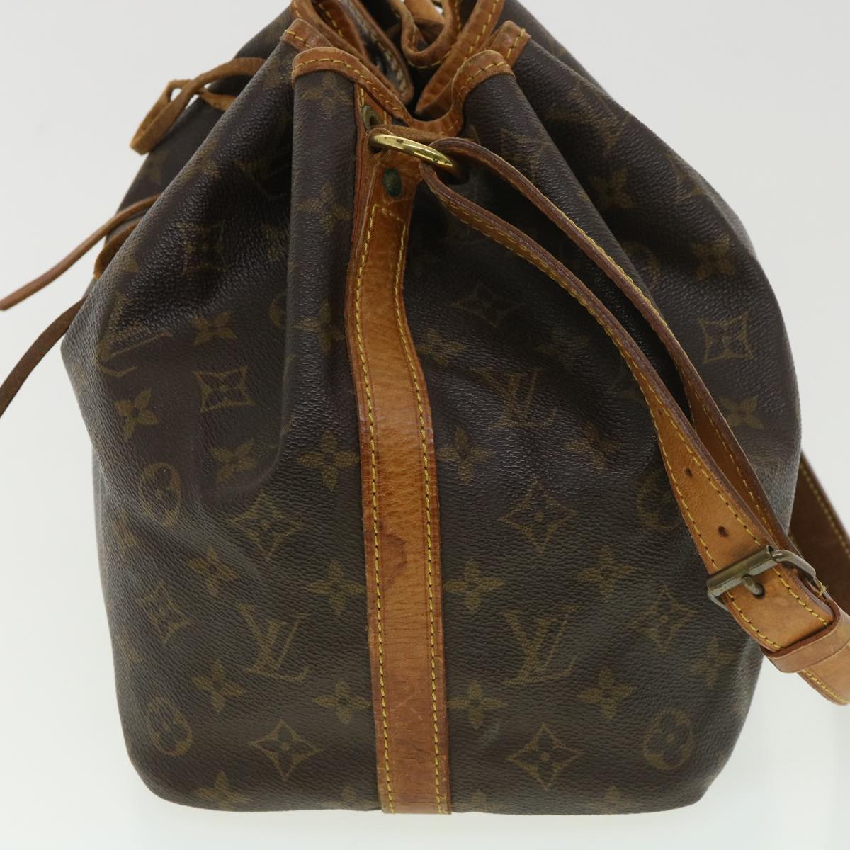 LOUIS VUITTON Monogram Petit Noe Shoulder Bag M42226 LV rd4627