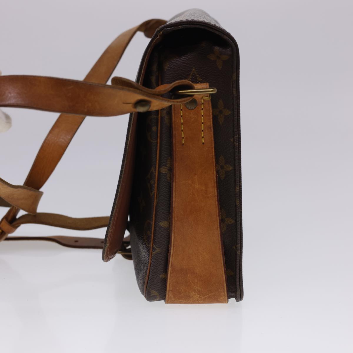 LOUIS VUITTON Monogram Cartouchiere GM Shoulder Bag M51252 LV rd4702