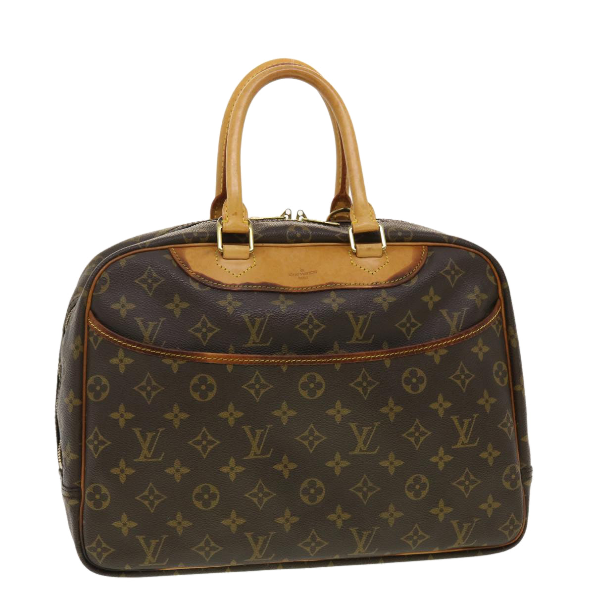LOUIS VUITTON Monogram Deauville Hand Bag M47270 LV rd4750