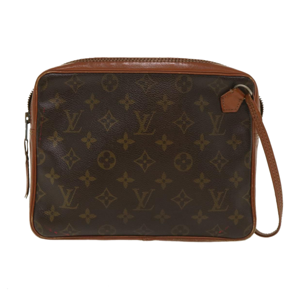 LOUIS VUITTON Monogram Pochette Sports Clutch Bag No.183 LV rd4790