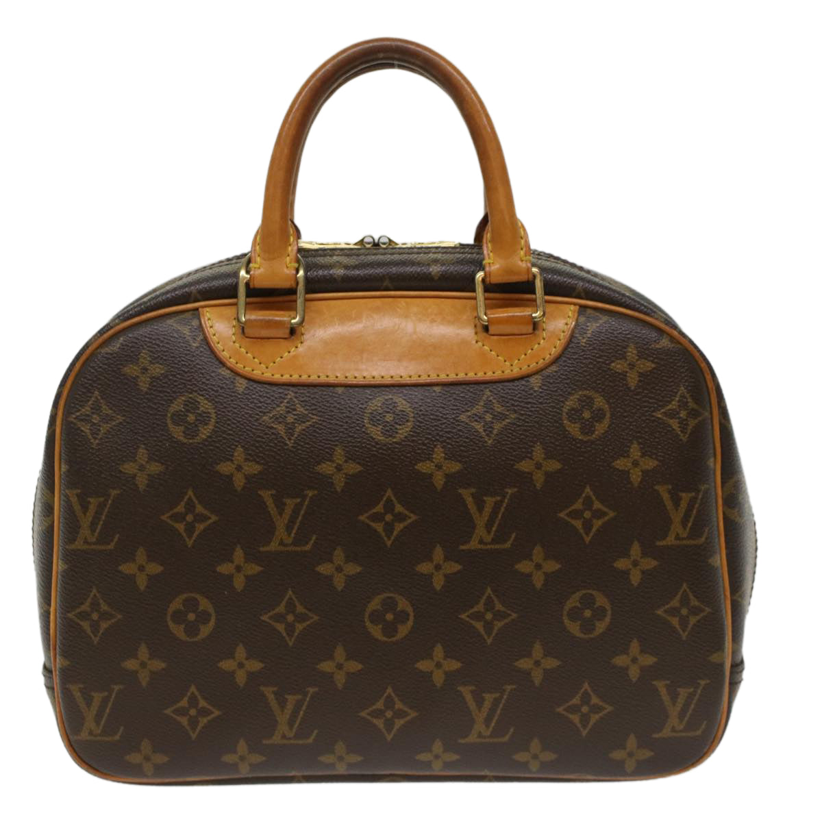 LOUIS VUITTON Monogram Trouville Hand Bag LV Auth rd5640