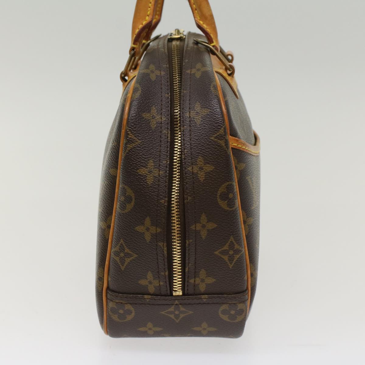 LOUIS VUITTON Monogram Trouville Hand Bag LV Auth rd5640