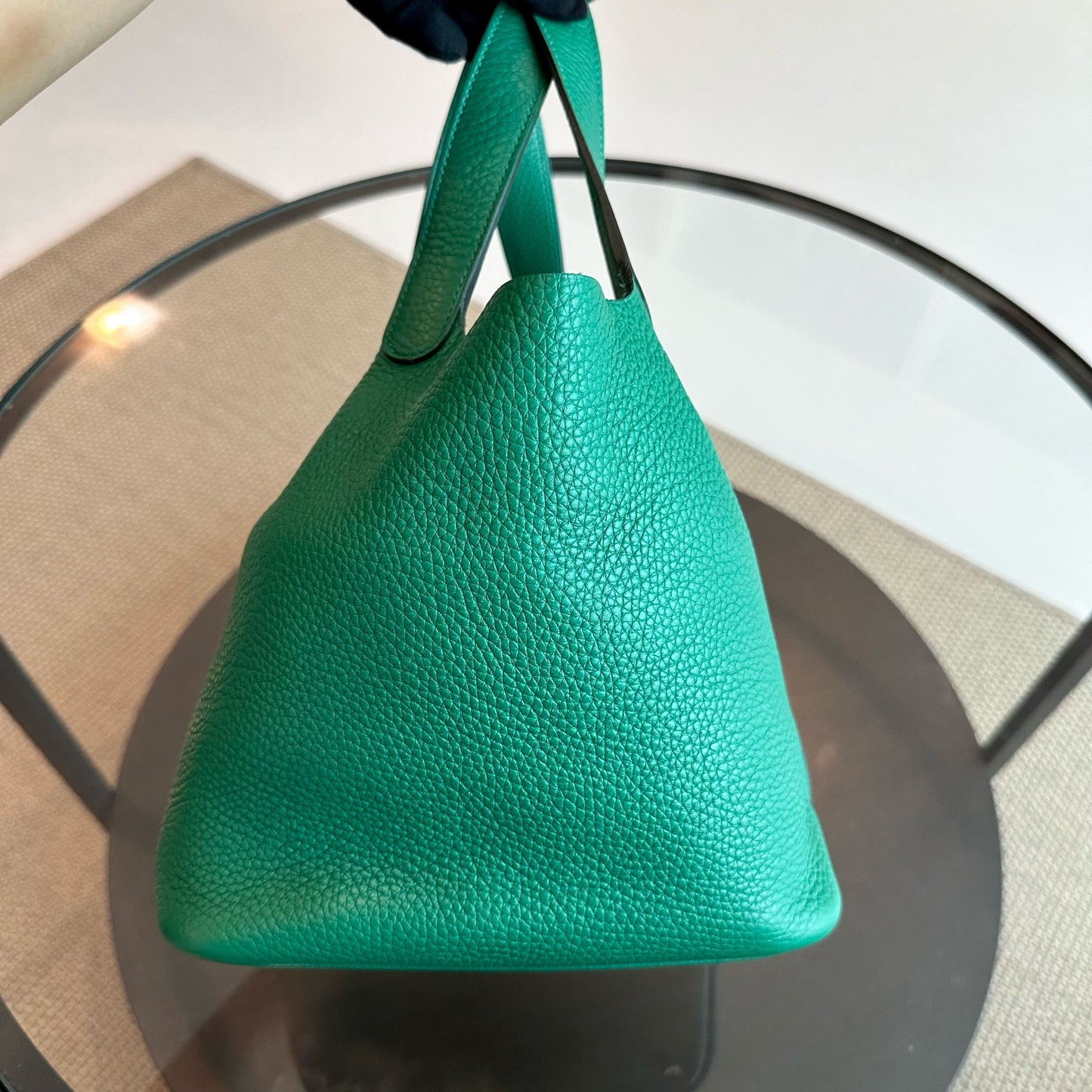 *Receipt* Hermes Picotin 22 Bambou 1k Clemence Stamp A GHW