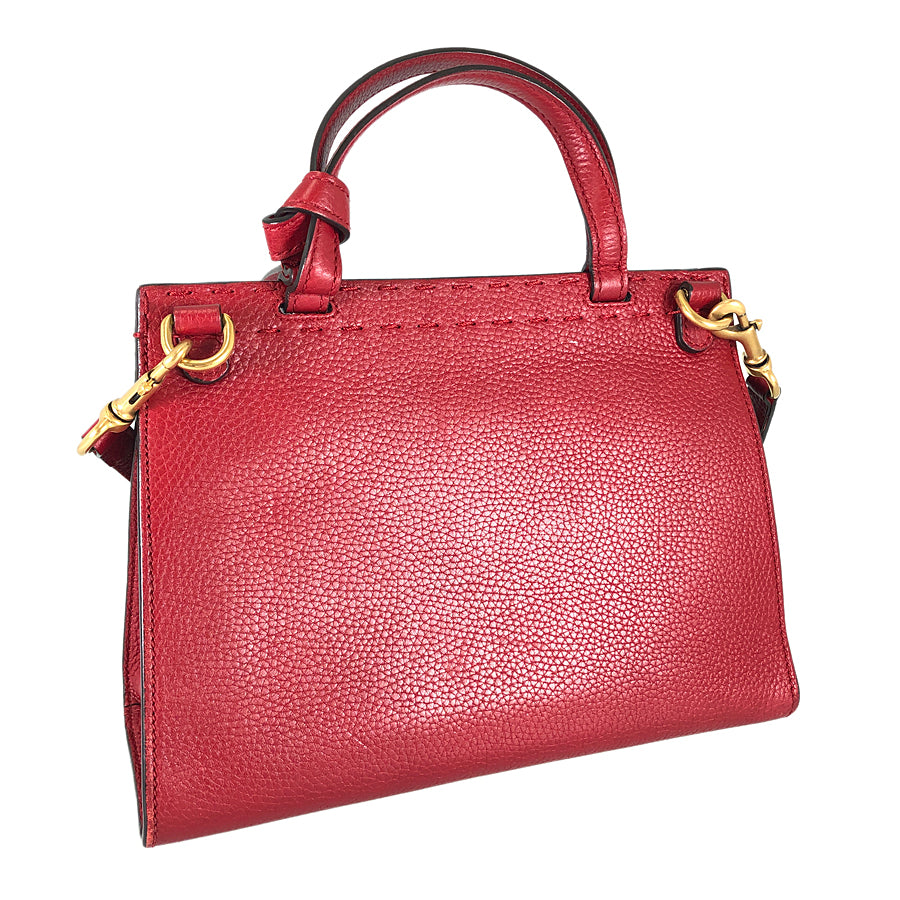 Gucci Twist Leather Shoulder Bag