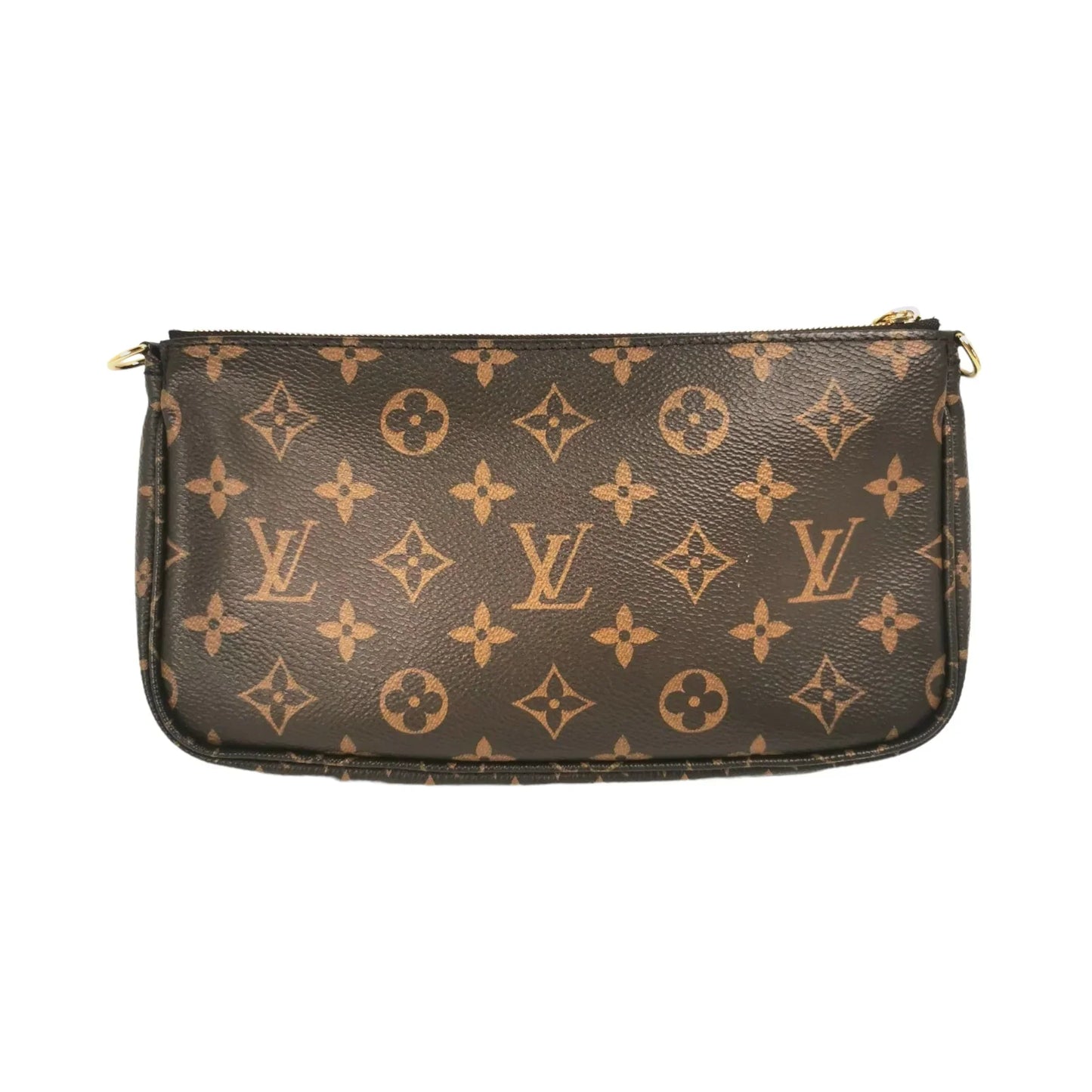 Louis Vuitton Multi-Pochette Accessoires Monogram Canvas Pink Strap Clutch
