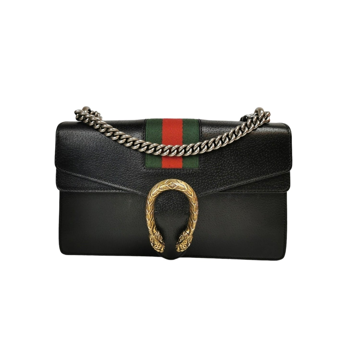 Gucci Dionysus Black Leather Chain Shoulder Bag Style 3