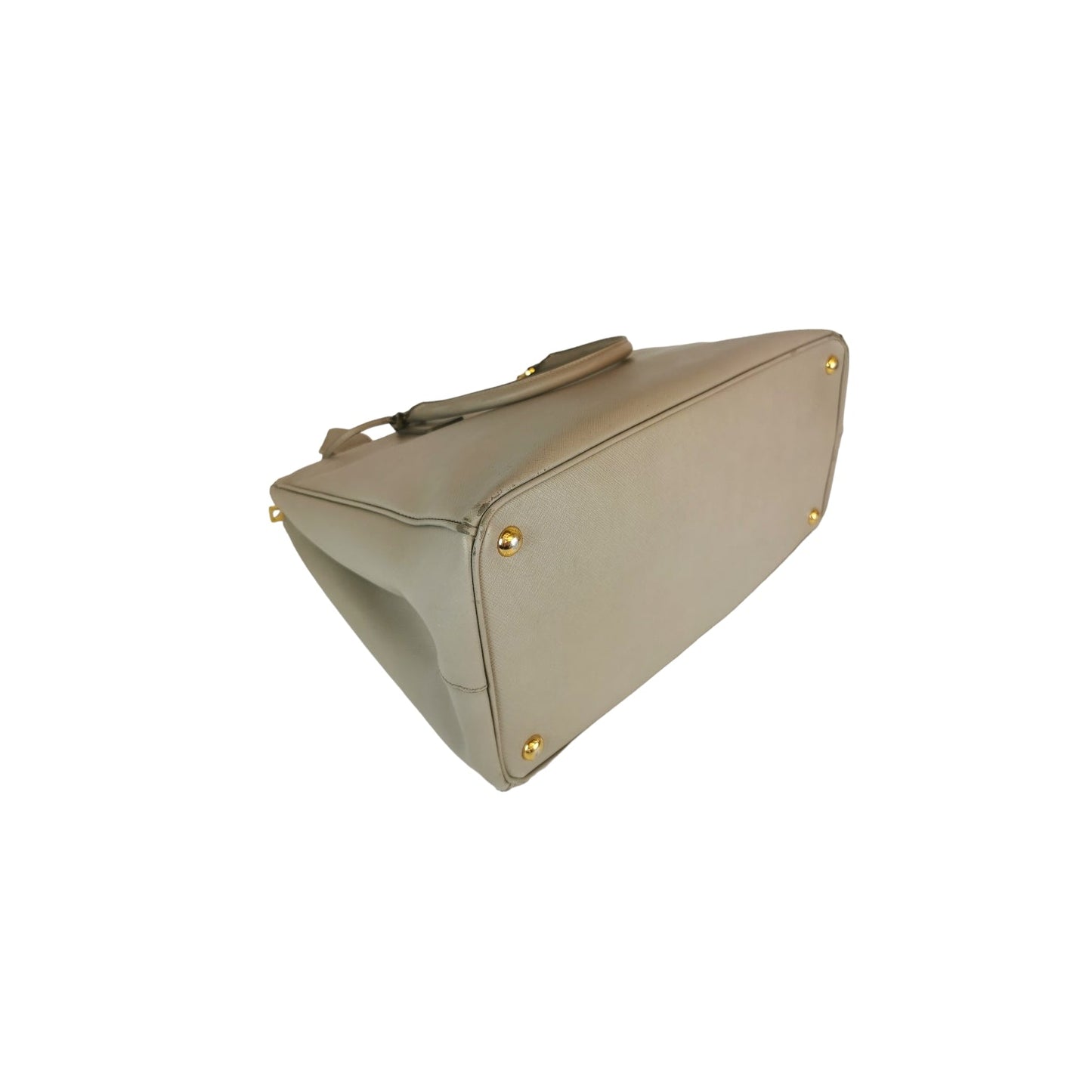 Prada Galleria Large Beige Saffiano Luxury Handbag