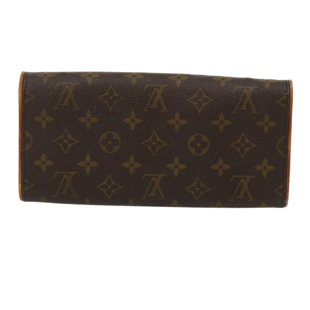 LOUIS VUITTON Monogram Pochette Twin GM Shoulder Bag LV Auth ro350
