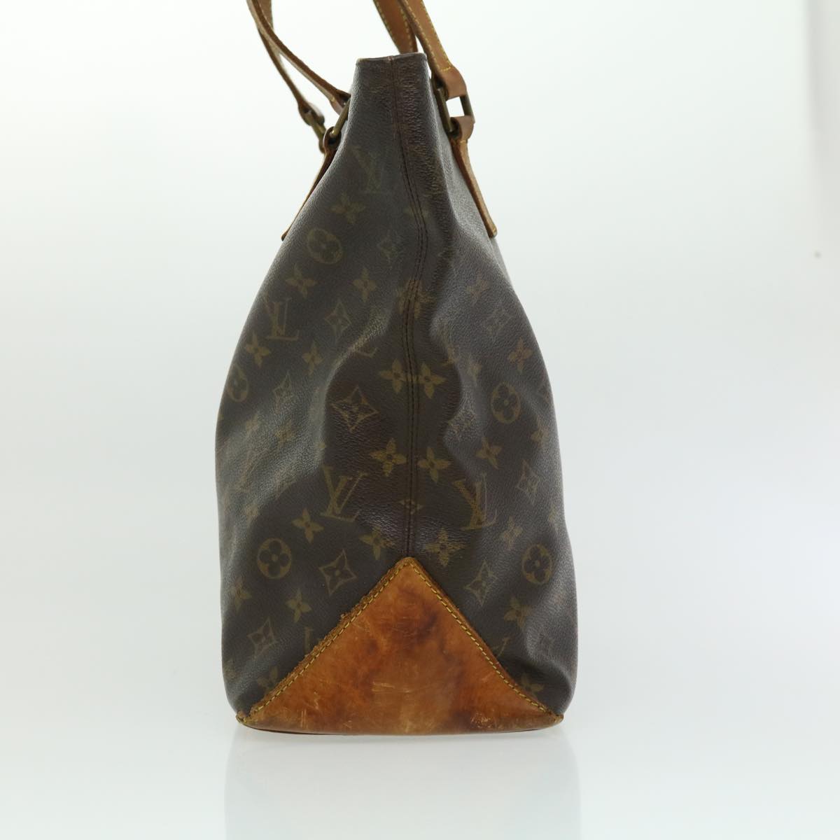 LOUIS VUITTON Monogram Cabas Mezzo Tote Bag LV Auth rz450