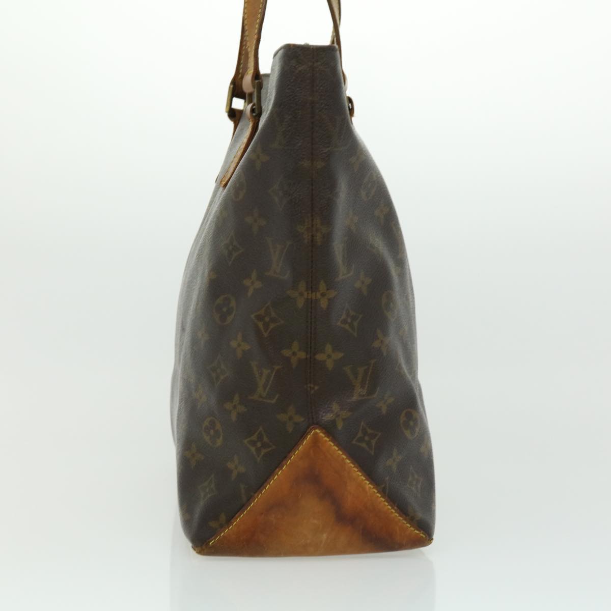 LOUIS VUITTON Monogram Cabas Mezzo Tote Bag LV Auth rz450