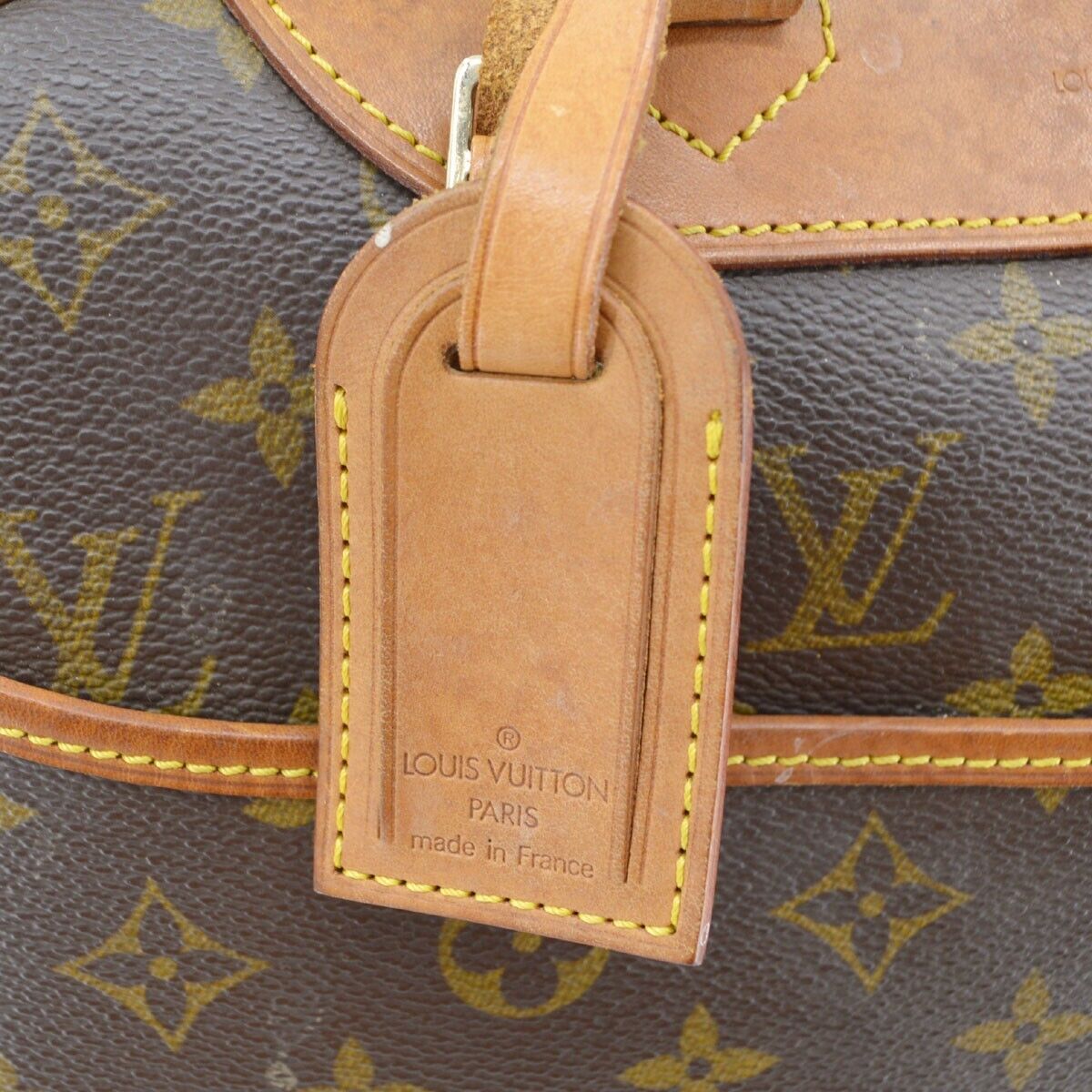 Louis Vuitton Handbag Deauville Monogram Brown