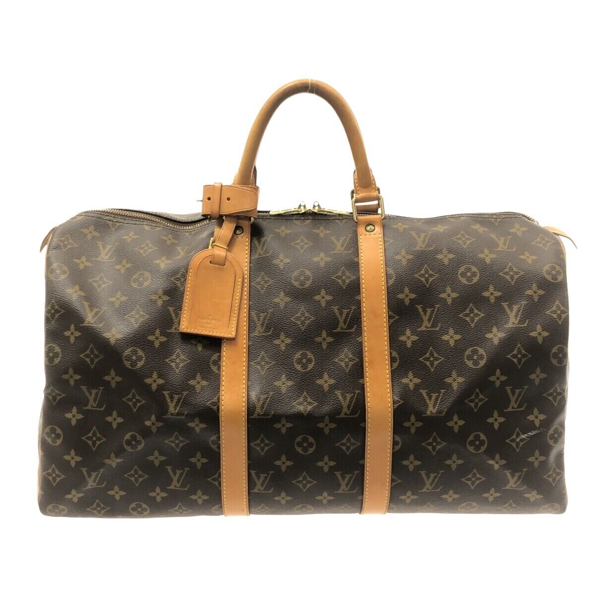 Louis Vuitton Boston Bag Monogram Keepall 50