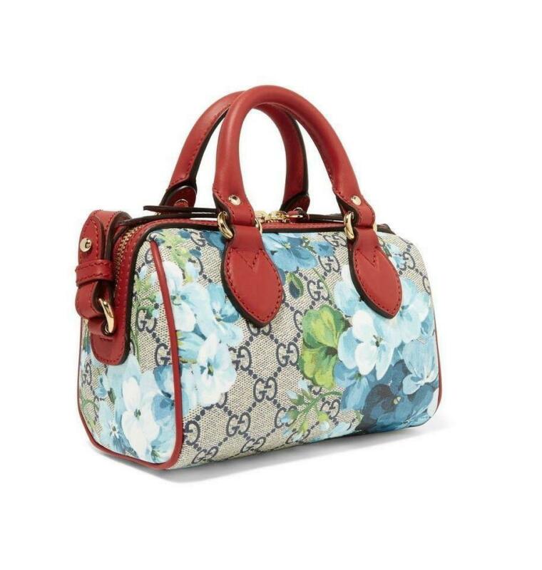 Gucci Leather Canvas Shoulder Bag
