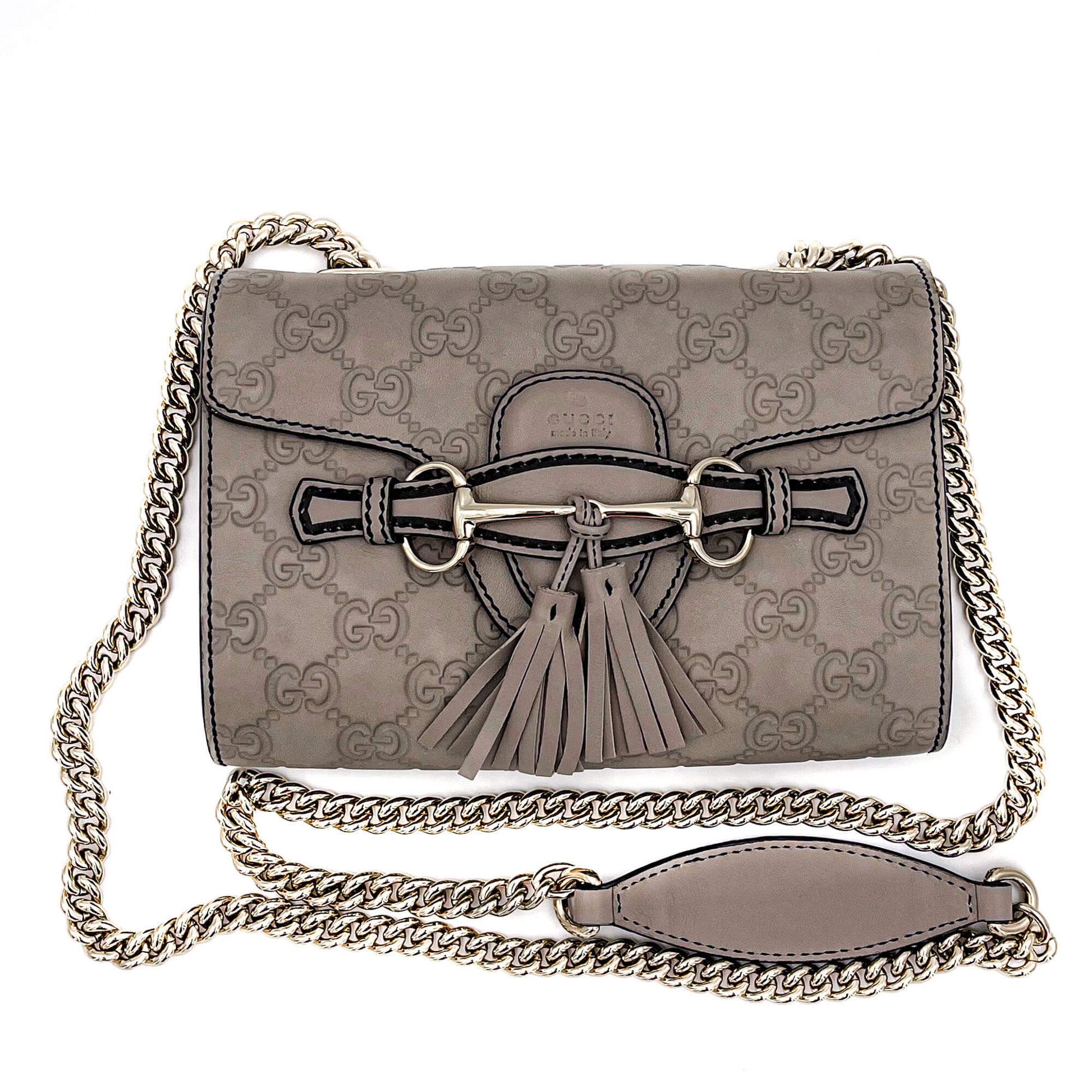 Gucci Chain Leather Handbag