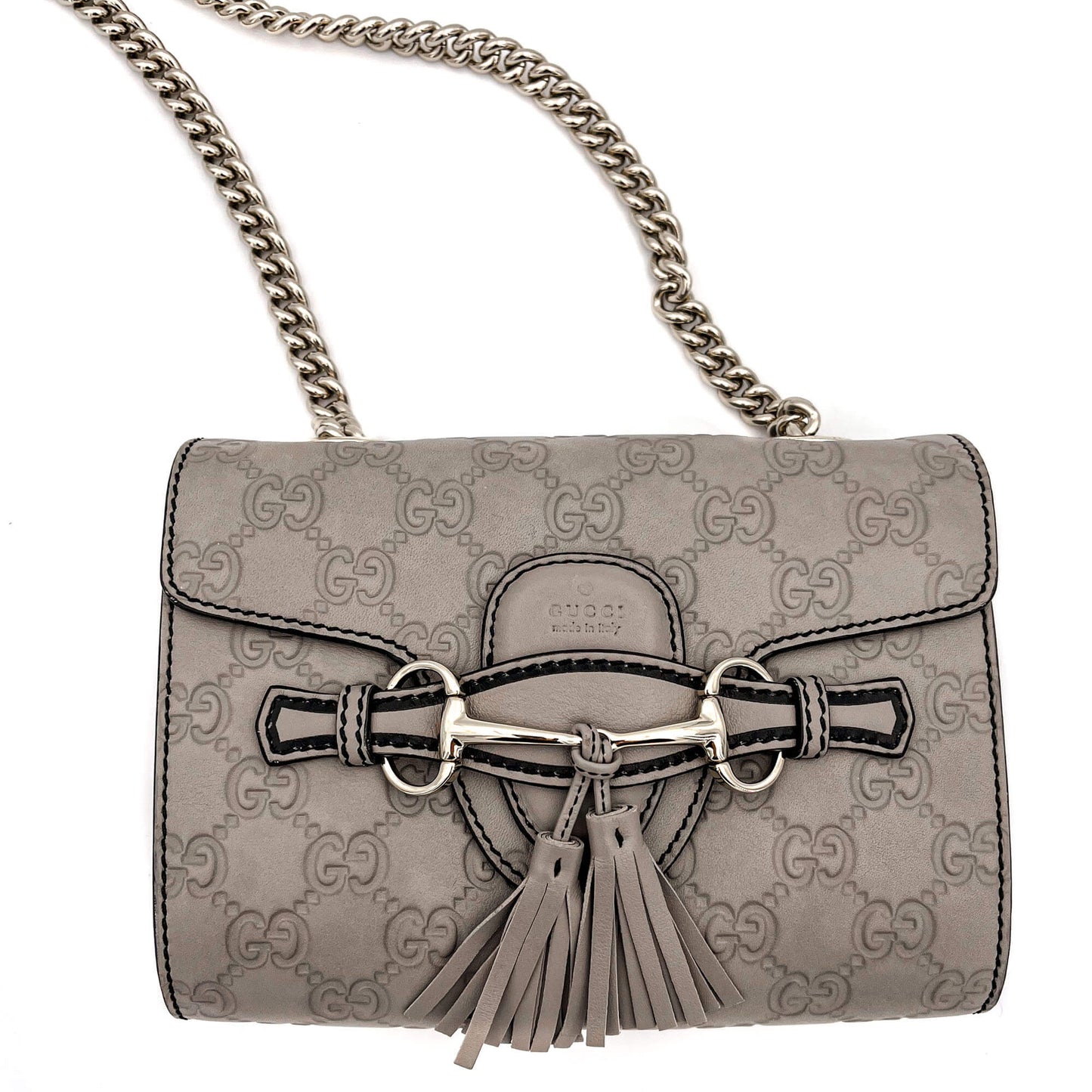 Gucci Chain Leather Handbag