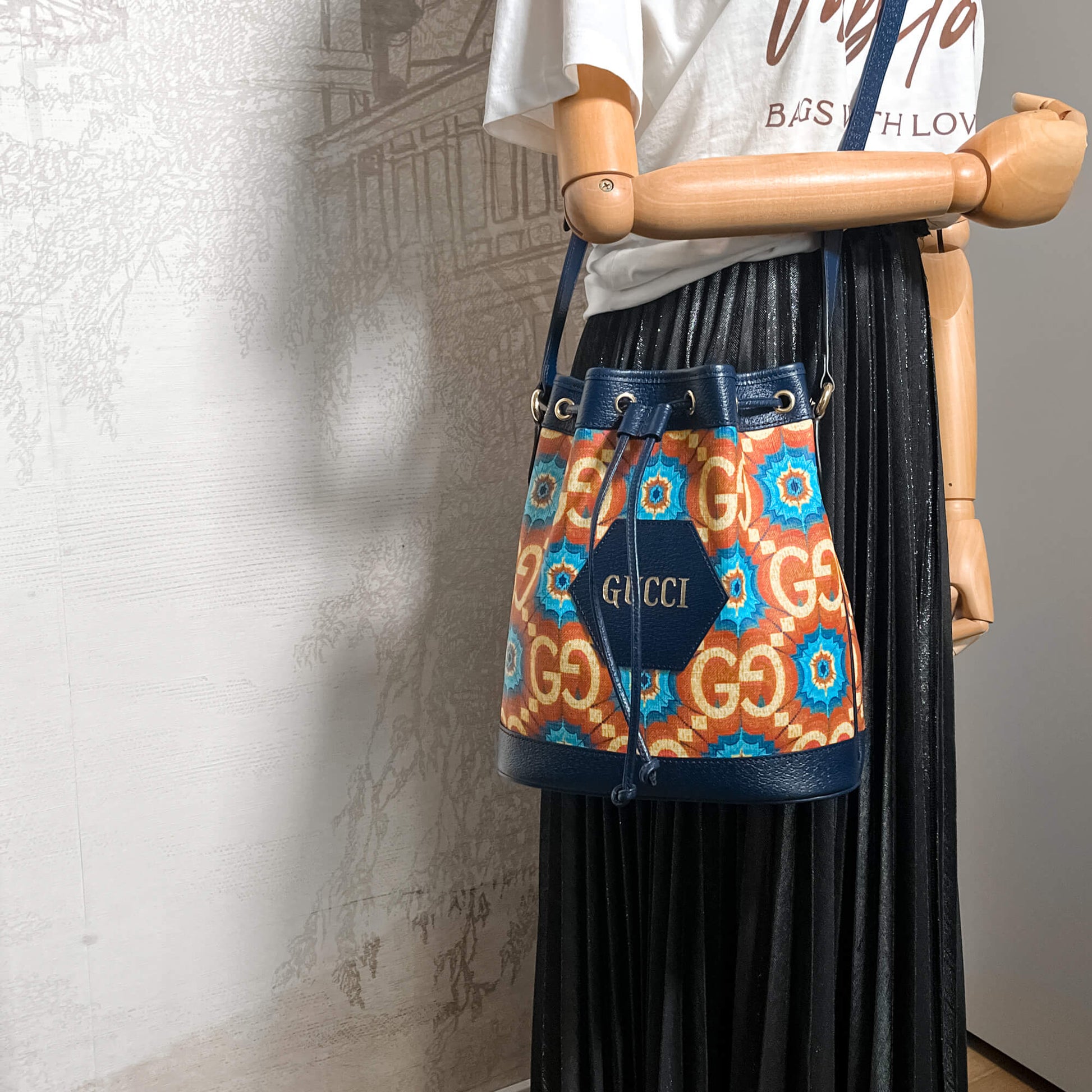 Gucci Leather Canvas Crossbody Style 11