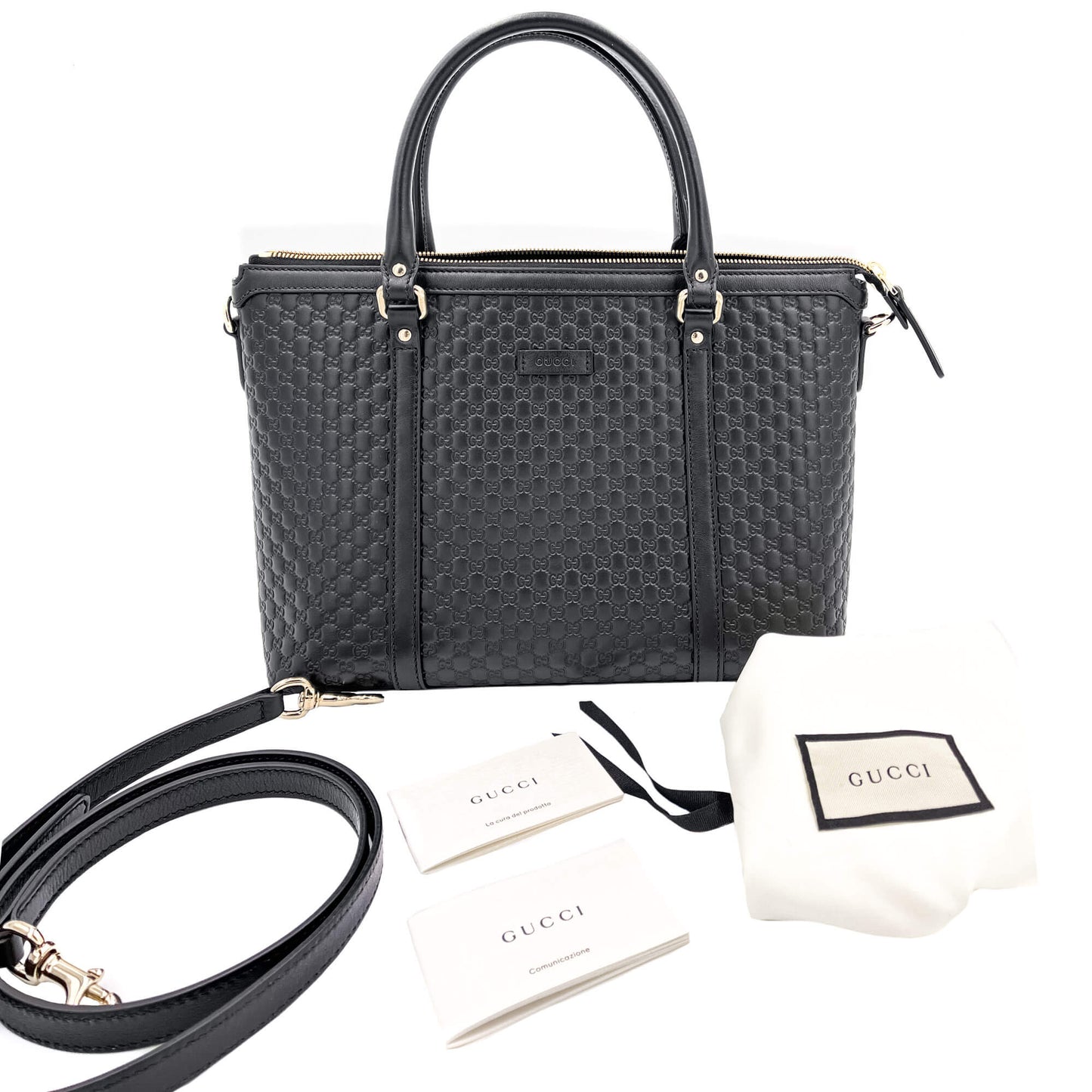Gucci Leather Tote