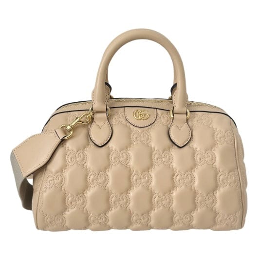 Gucci Monogram Leather Canvas Crossbody