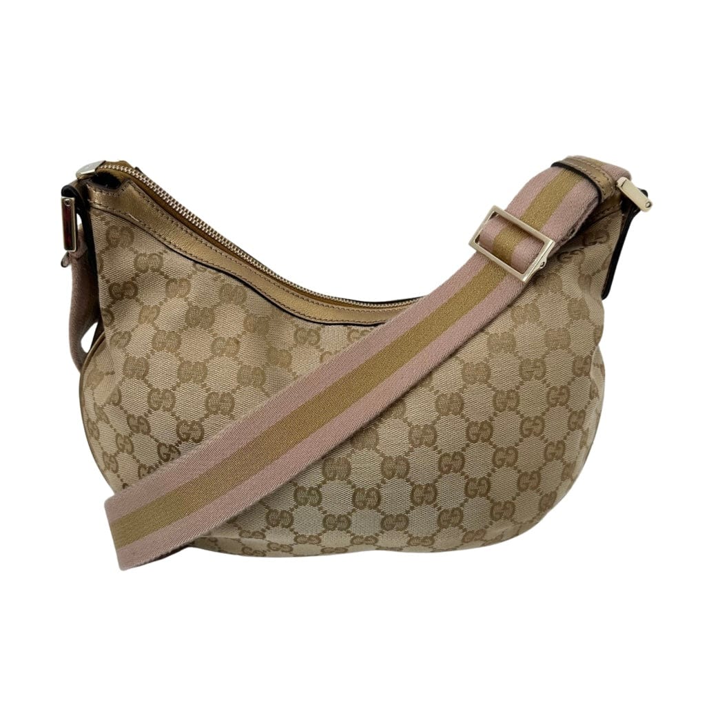 Gucci Leather Canvas Crossbody