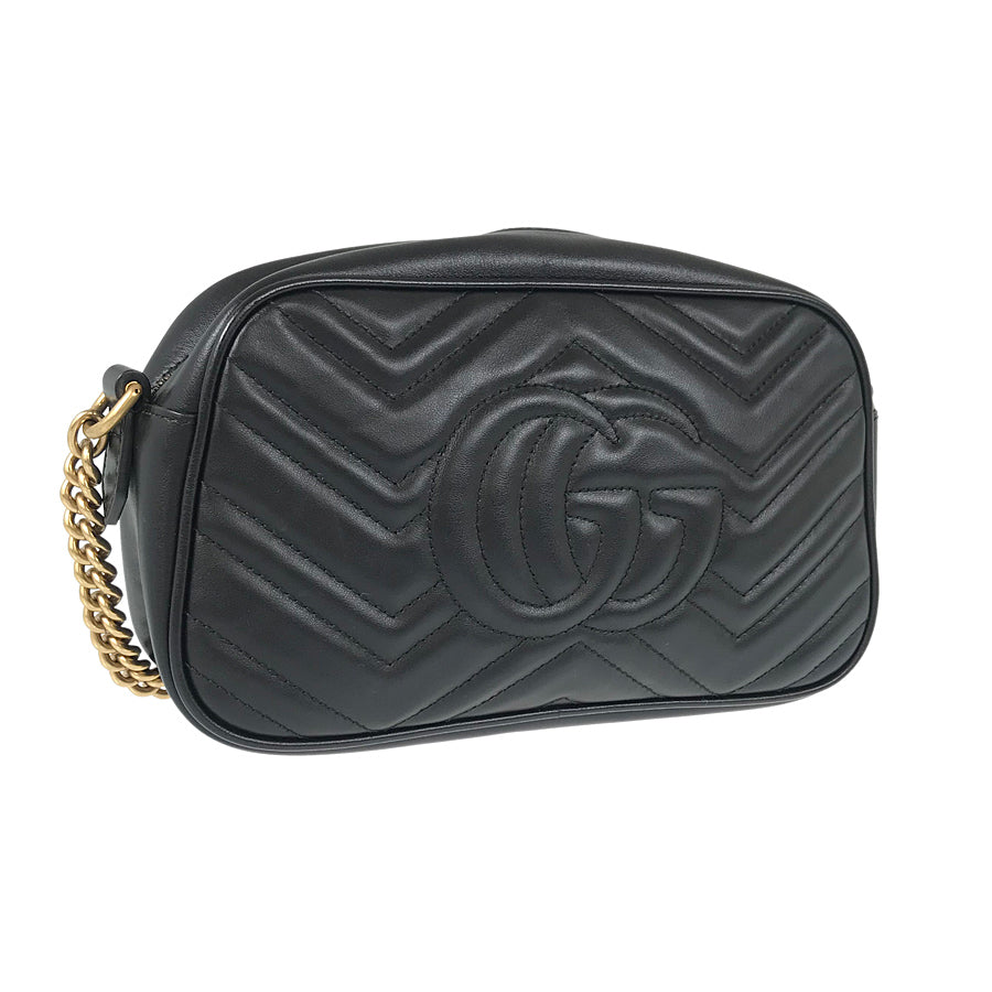 Gucci Chain Leather Shoulder Bag
