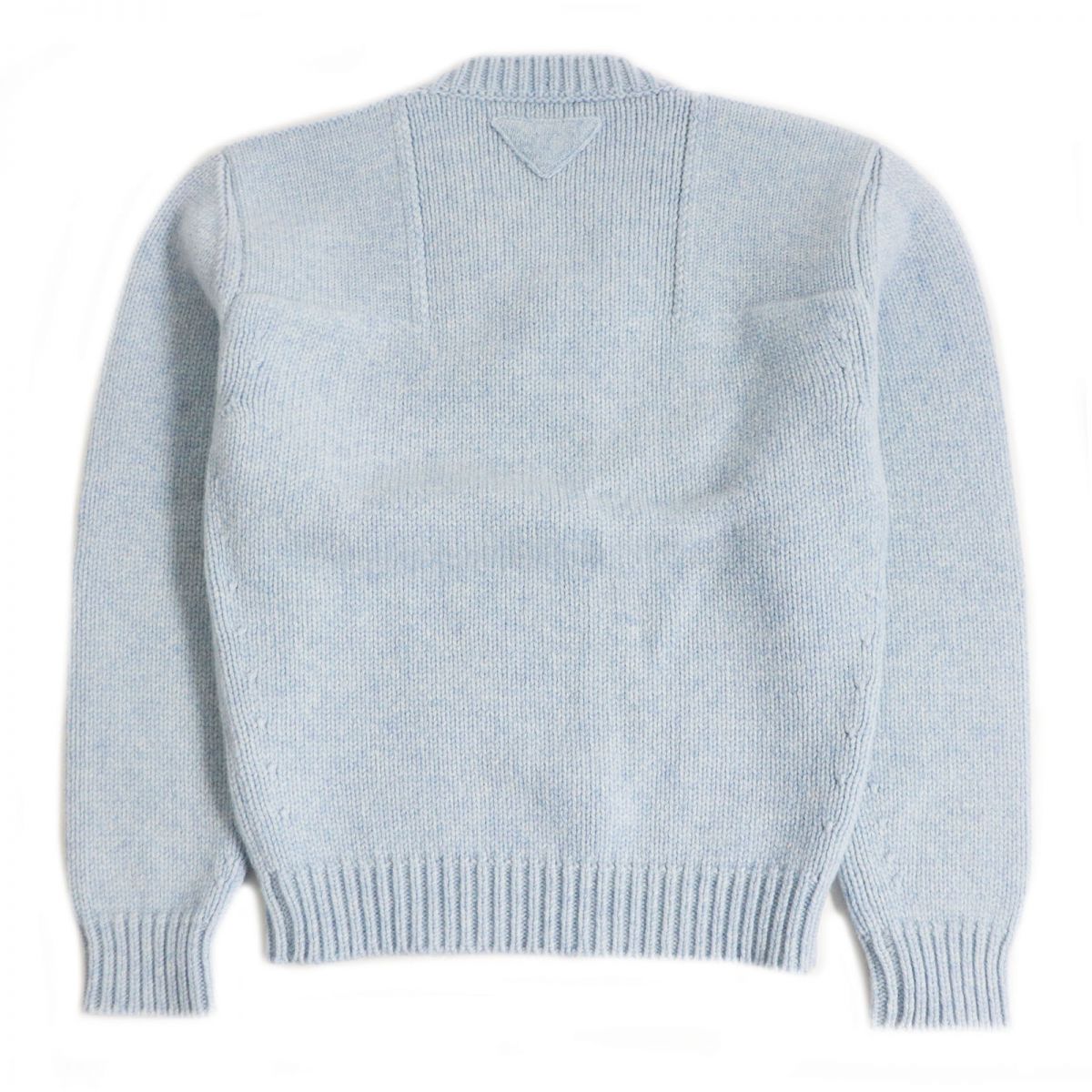 PRADA knit Main: 100% virgin wool Light blue mens 44
