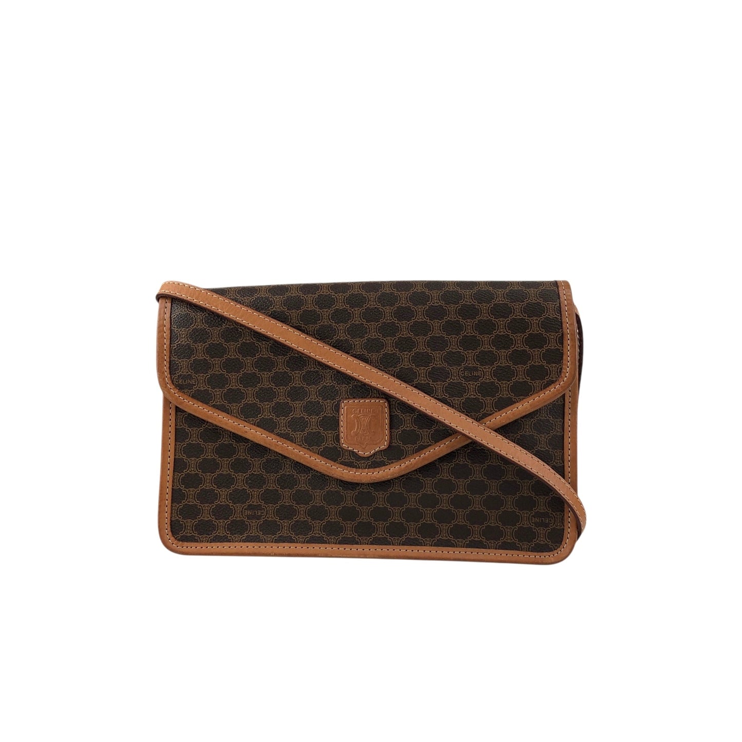 CELINE Shoulder bag Brown tfmjuy