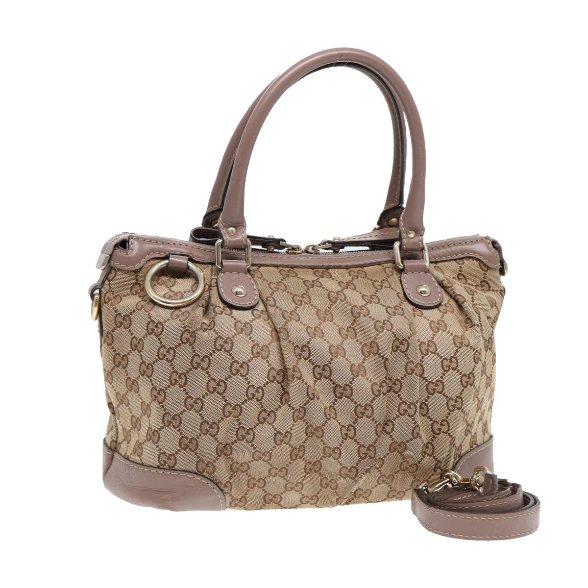 Gucci Canvas Shoulder Bag