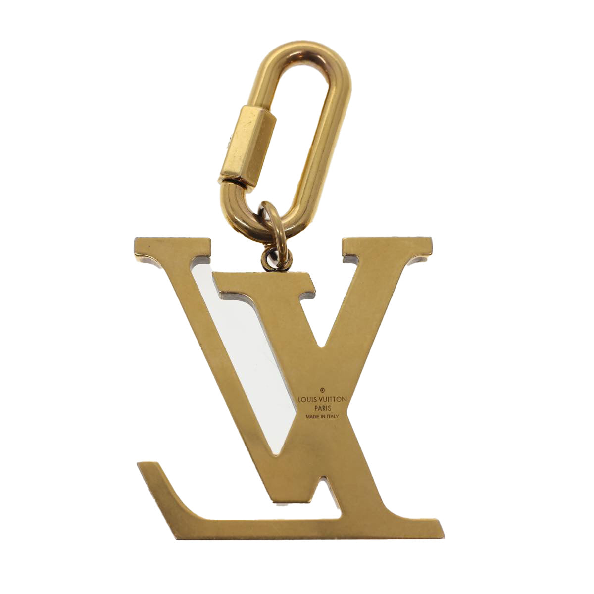 LOUIS VUITTON Bijou Sac LV Flag Charm Gold Tone Multicolor MP2484 LV tb621