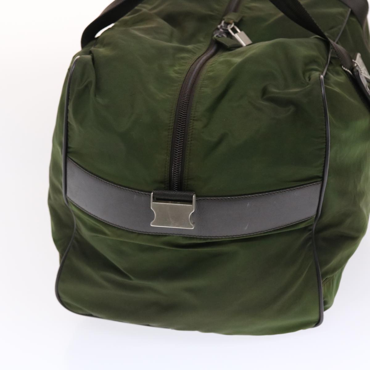 Prada Boston Bag Nylon Khaki