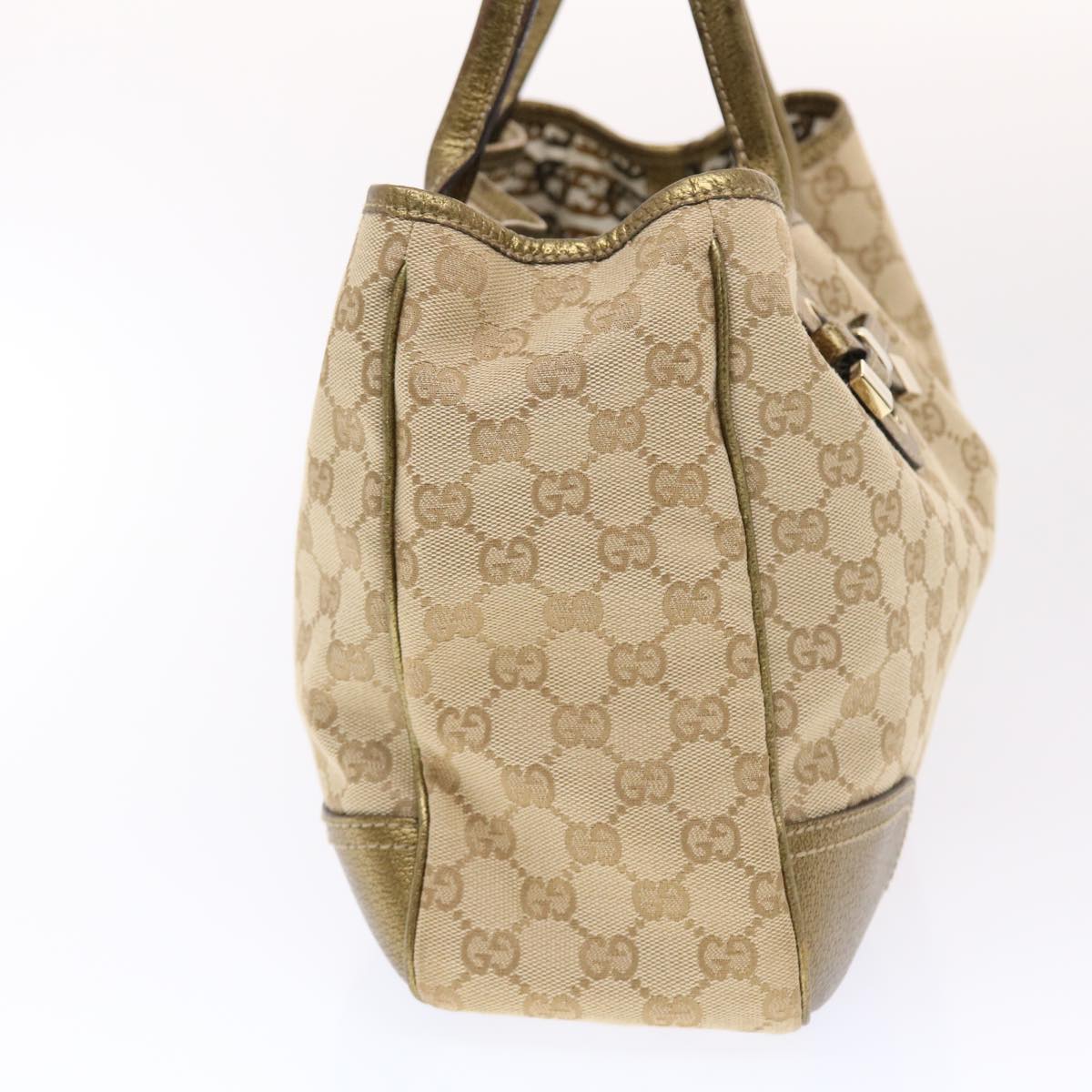 Gucci Leather Canvas Tote