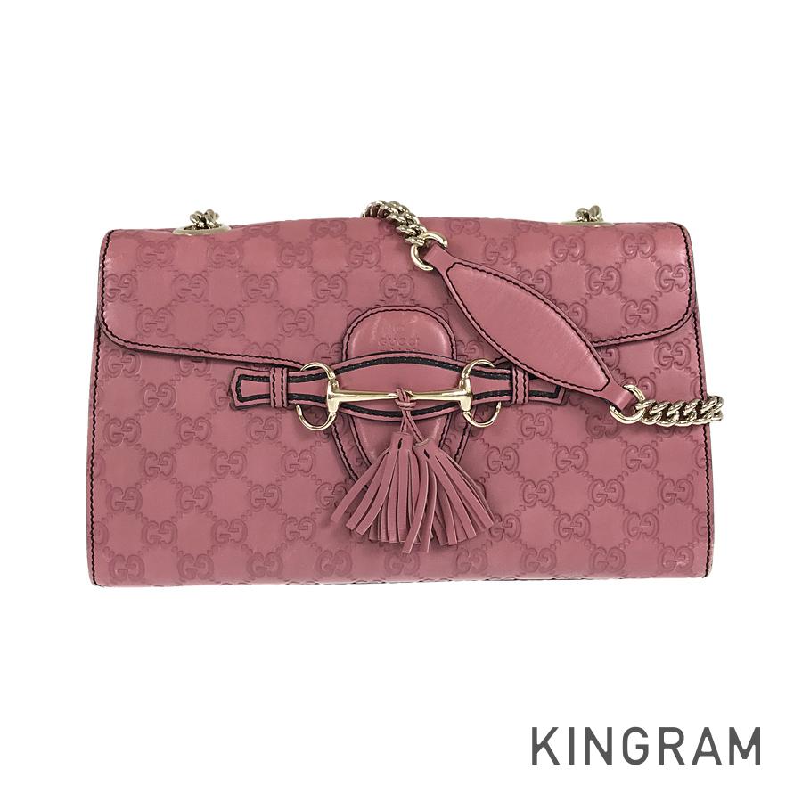 Gucci Chain Leather Shoulder Bag