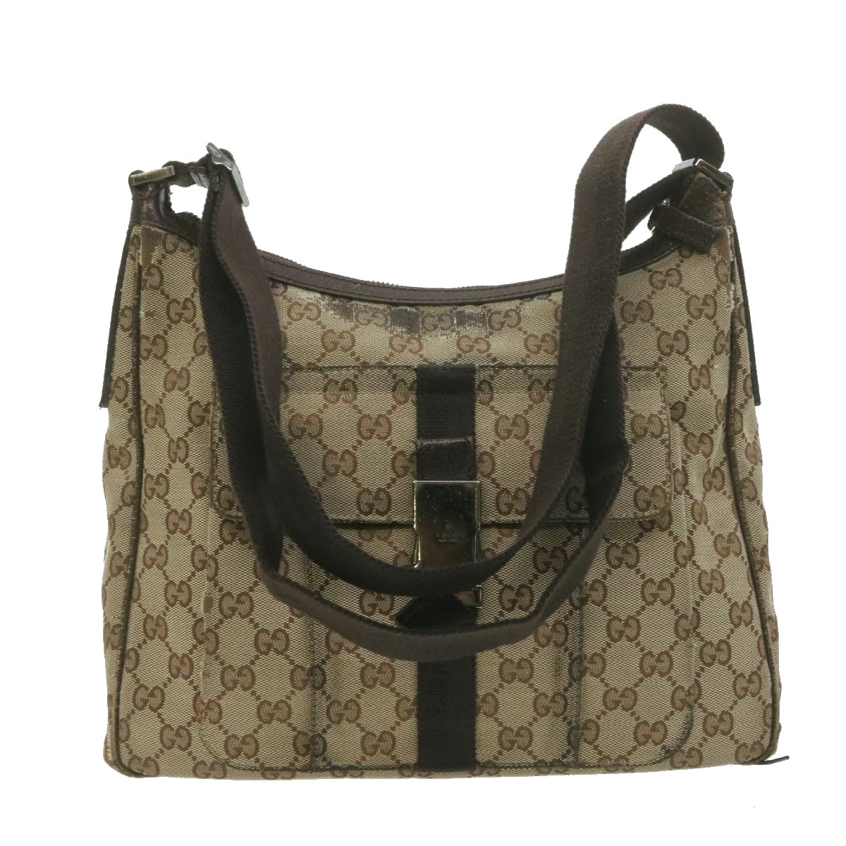 Gucci Canvas Shoulder Bag