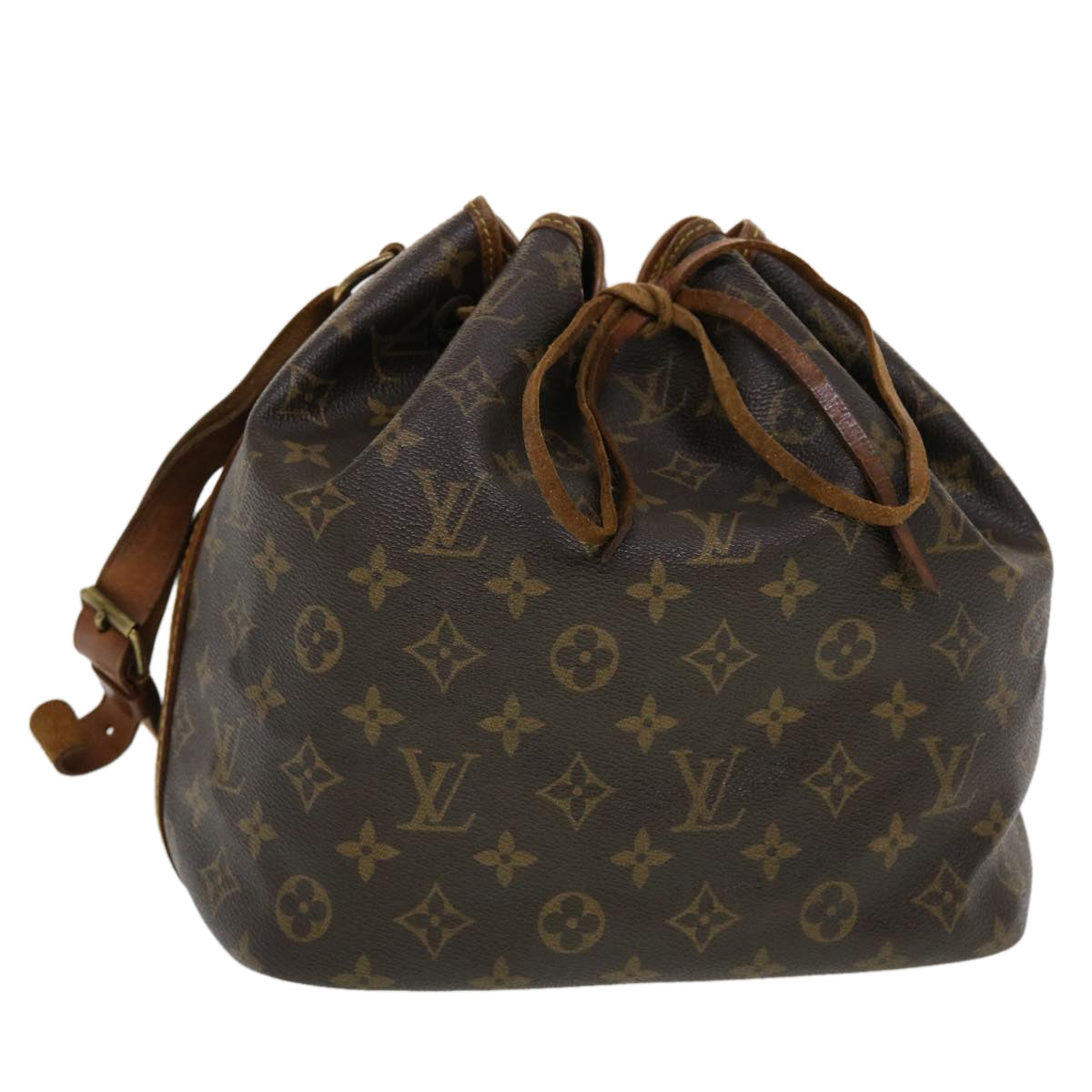 Louis Vuitton Monogram Petit Noe Shoulder Bag LV Auth th3703