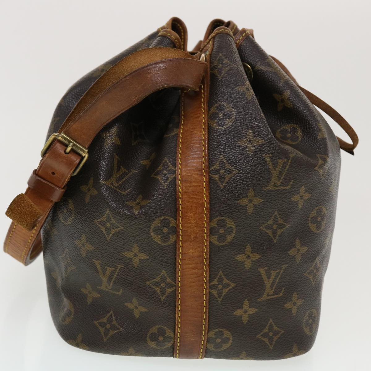 Louis Vuitton Monogram Petit Noe Shoulder Bag LV Auth th3703