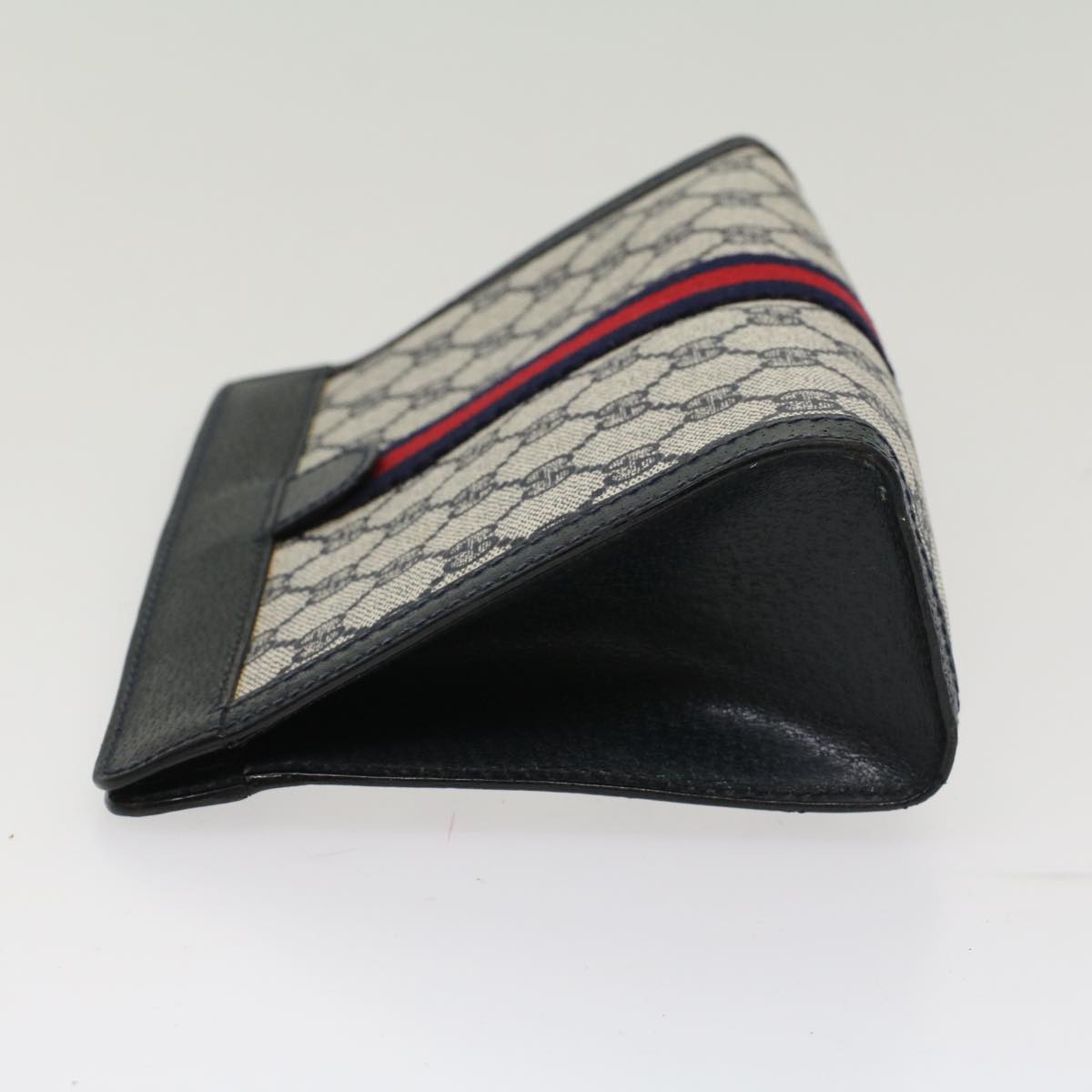 Gucci Leather Canvas Shoulder Bag