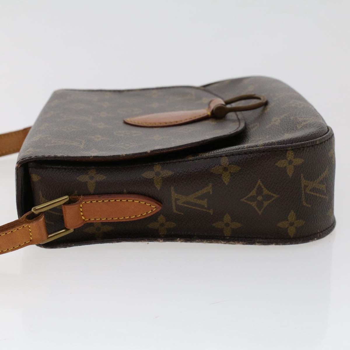 LOUIS VUITTON Monogram Saint Cloud GM Shoulder Bag LV Auth th3856